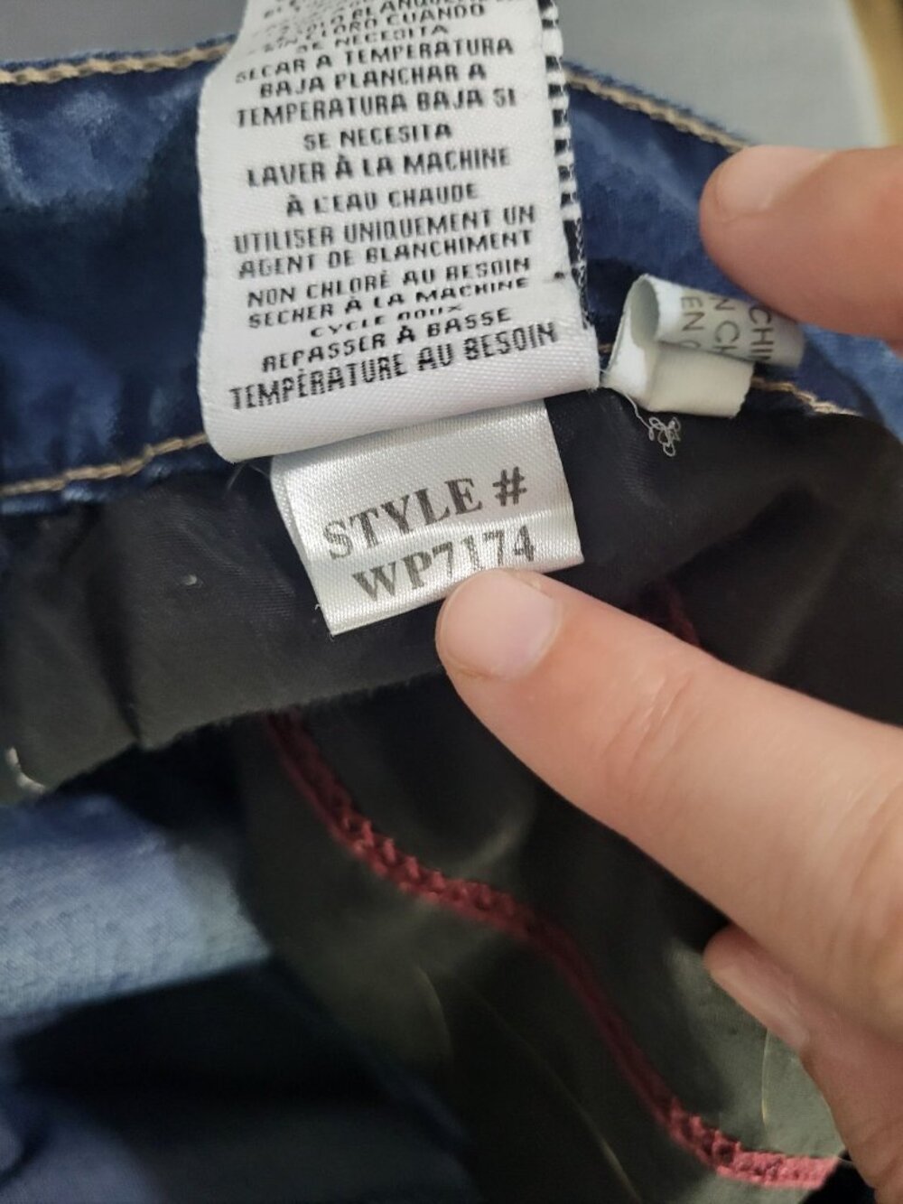 Royalty For Me YMI SZ 14 2 Button Ankle Jeans Rolled Cuff - Picture 8 of 9